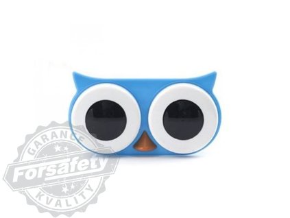 Pouzdro na kontaktní čočky - sova