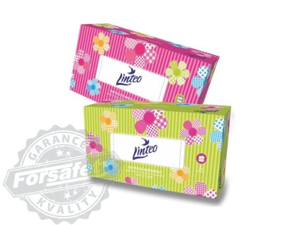 Linteo box kapesníků (Barva Fialová)