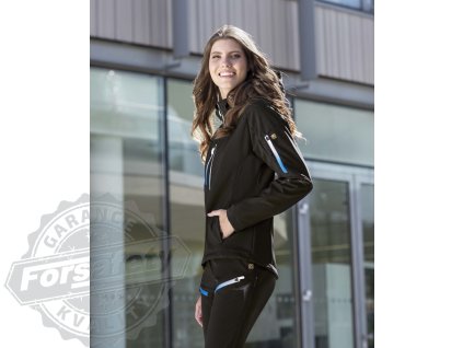 Dámská softshellová bunda ARDON®CREATRON® černo-modrá XS (Velikost XS)