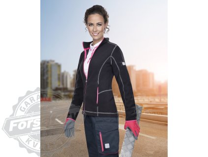 Dámská mikina fleece ARDON®FLORET černá XS (Velikost XS)