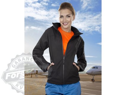 Bunda softsh. ARDON®ANIMA dámská, černá XS (Velikost XS)