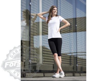 Dámské elastické kalhoty 3/4 ARDON®ALDRI černá XS (Velikost XS)
