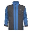 Softshellová bunda ARDON®JETT modro-černá – DOPRODEJ S (Velikost S)