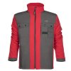 Softshellová bunda ARDON®BRICE červeno-šedá – DOPRODEJ S (Velikost S)