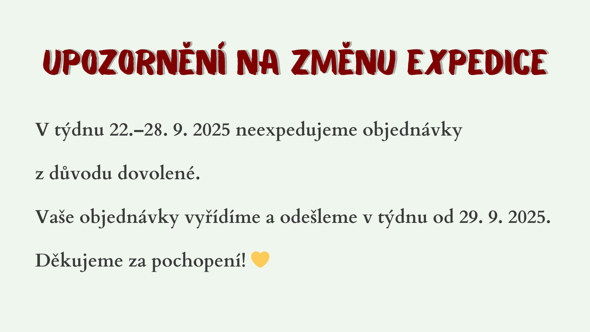 Dovolená 22-28/9