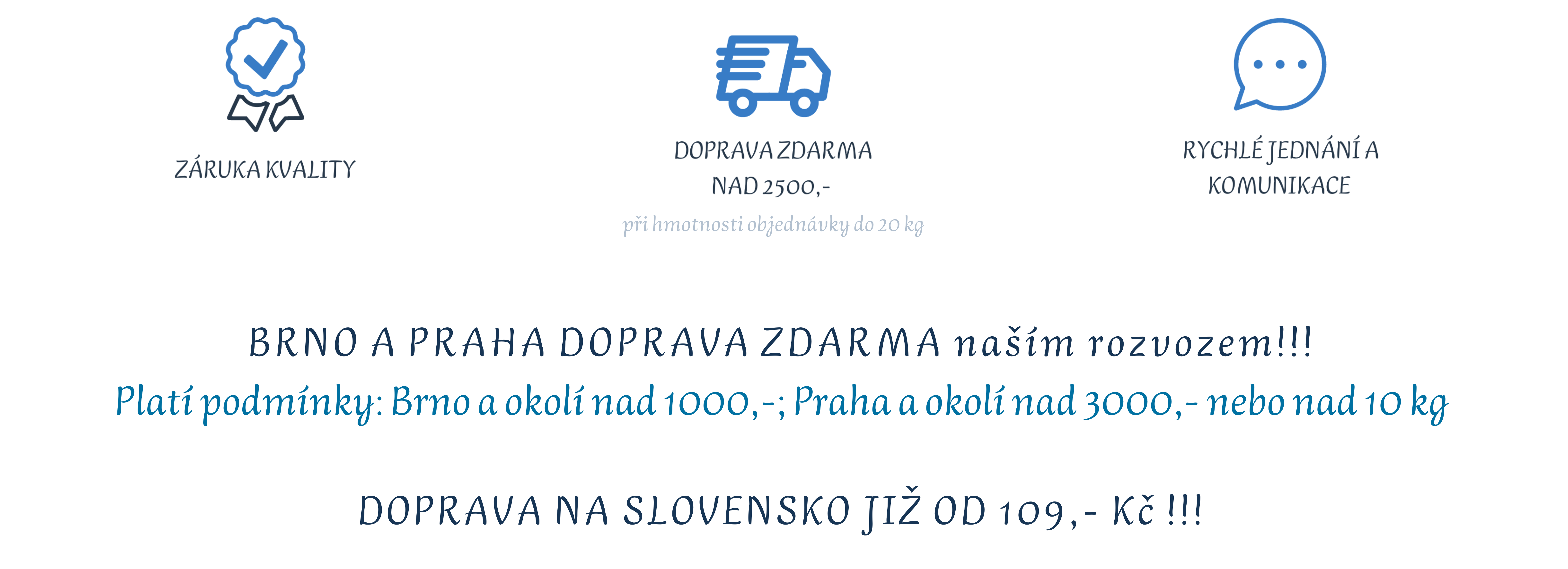 Kvalita, doprava, jednání
