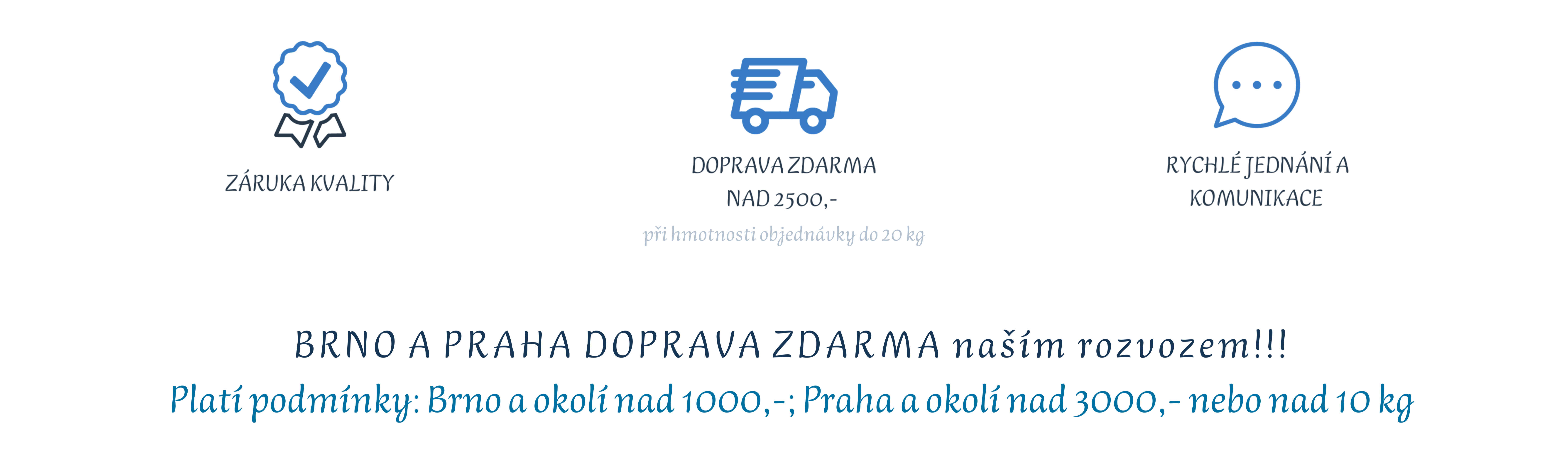 Kvalita, doprava, jednání