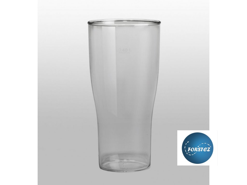 Plastový pohár na pivo nebo limonádu, nerozbitný 500ml