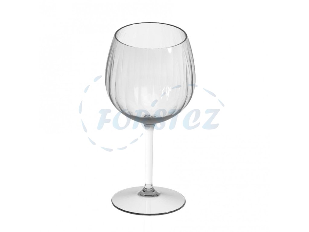 Plastový nerozbitný vintage pohár VENEZIA na víno a koktejly TT 580 ml