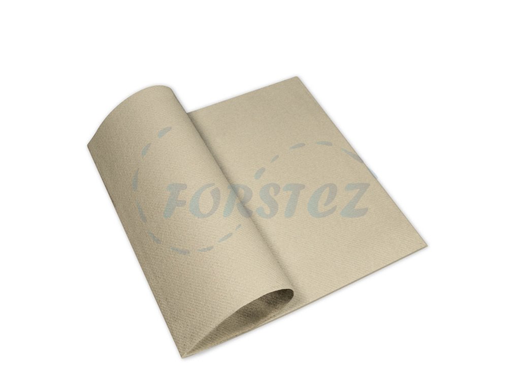 Airlaid pískově hnědé ubrousky COLOR Sabbia 40x40cm 50 ks