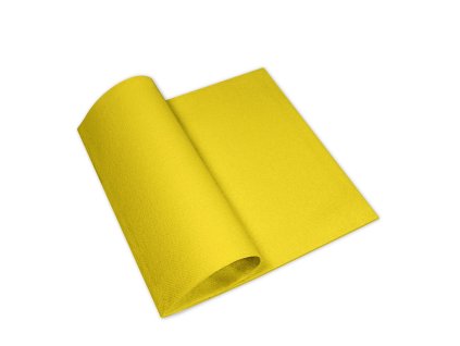 Airlaid zářivě žluté ubrousky COLOR Giallo 40x40cm 50 ks