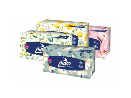 Papírové kapesníky 2vrstvé LINTEO 100% celulóza (150ks)