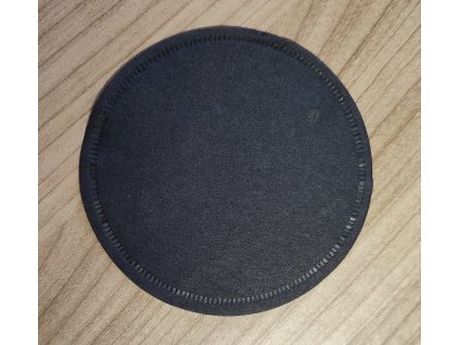 Rozetky kulaté 8-vrstvé černé 9 cm, 100% celulóza (250ks)