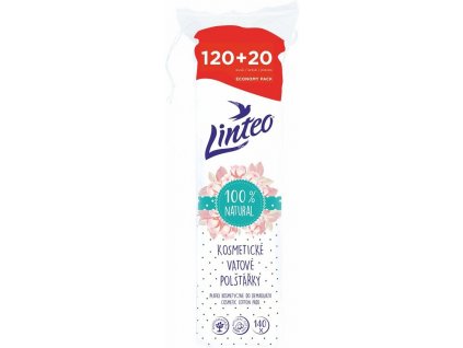 LINTEO kosmetické odličovací tampóny Economy 140 ks