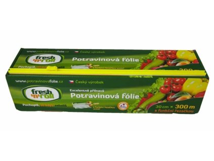 Potravinová folie Fresh´n´Roll 30cm x 300m s řezačkou