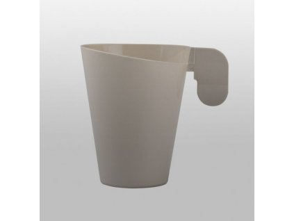 Plastový šálek na kávu, krémový 70ml