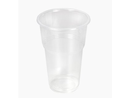 Plastový kelímek PP na pivo 0,3 L, 80 mm transp. (50 ks)
