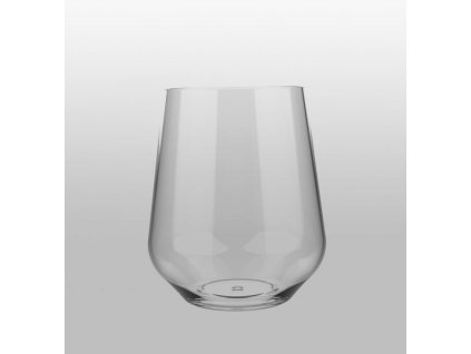 Plastový kónický nerozbitný pohár na vodu Elegance, TT 390ml