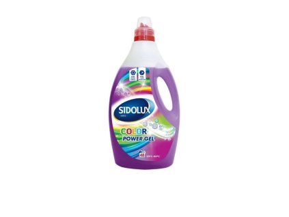Sidolux Power Color prací gel na barevné prádlo 1,92 L 48 dávek