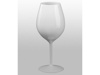 Plastový pohár na víno a koktejly 510ml bílý