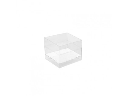 Finger food průhledný kelímek CUBE 4,7 x 4,7 cm 60 ml (15 ks)