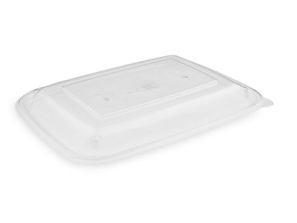 Víčko (PP) nedělené průhledné pro menu mísu do mikrovlnky `L` [50 ks]