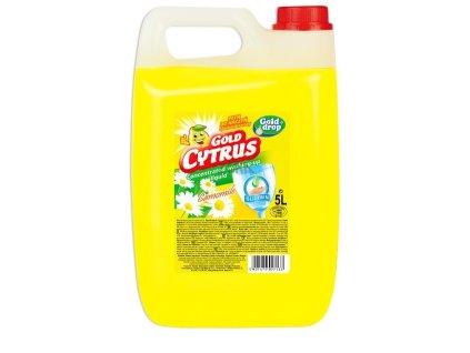 Gold Cytrus prostředek na mytí nádobí, heřmánek 5 l