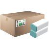 Papírové ručníky 1vrstvé Z-Z zelené LINTEO ECONOMY 23x25 cm (200 ks)