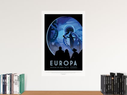 interierovy samolepici plakat europa mesic
