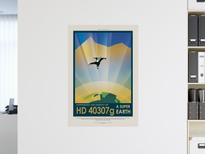 samolepici vesmirny plakat hd40307g