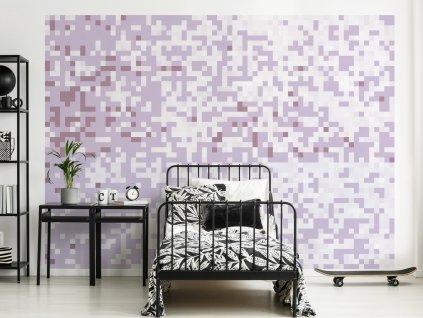 pixel craft fialova interier
