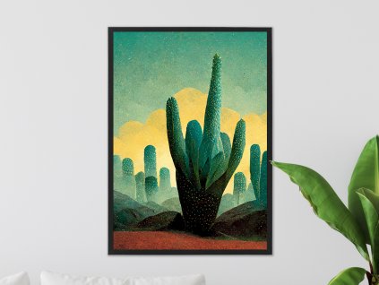 Plakát do rámu - Cactus Land 01