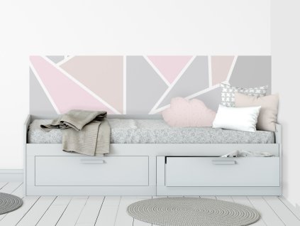 geometric emotion pruh postel interier ochrana za postel