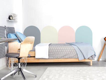 panel za postel ochrana vesely les pink