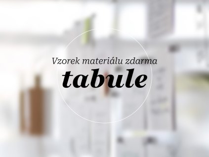 vzorek zdarma tabule