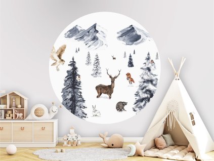 WINTER WONDERLAND circle Tipi