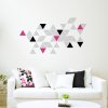 stylova moderni samolepka na zed trojuhelniky trigonum 072 070 041