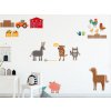 farma pro deti ekologicke samolepky v detskem pokoji na stene od fugu prelepovaci