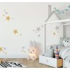 eko samolepky na zed z phototexu prelepovaci hvezdicky do interieru detskeho pokoje nalepene na stene horcicova od fugu