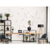 designove samolepky crazy lines cerna interier