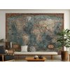 mapa sveta The world old style interier BIG
