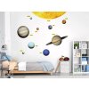 samolepky na zed planety premistovaci s popisky interier