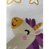 Samolepky na zeď Unicorns - L - roztřepený ořez