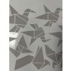 Přelepovací samolepky - Origami - roztřepený okraj