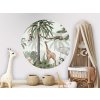 samolepicí kruh tropické safari TROPICAL JIVE interier