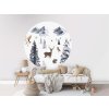 WINTER WONDERLAND circle Rotan couch
