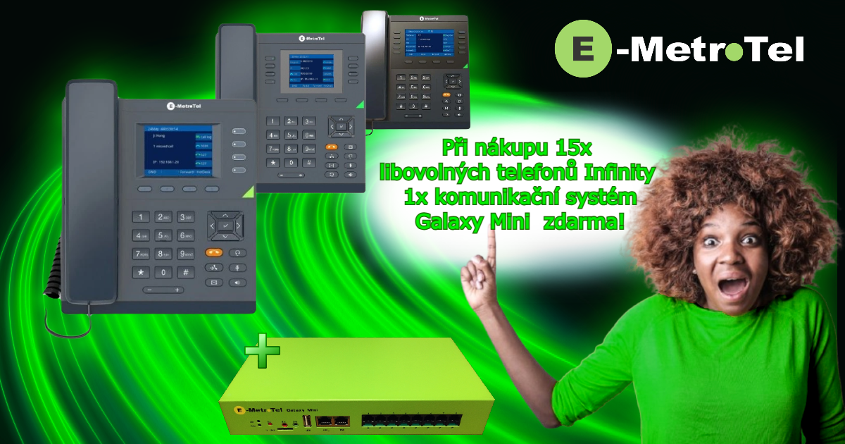 E-MetroTel akce Infinity