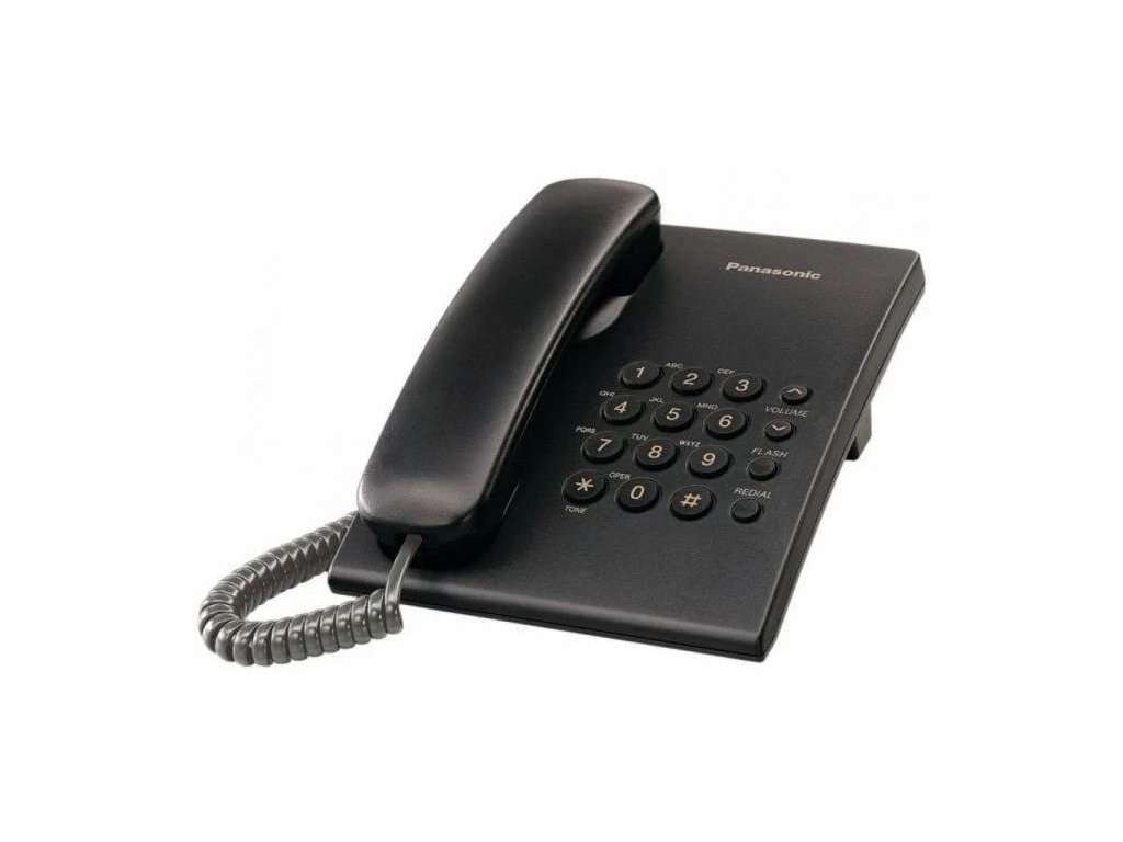 Telefon KX-TS500FXB, černý