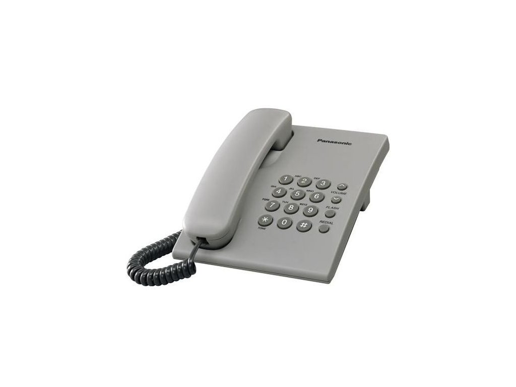 Telefon KX-TS500FXH, šedý