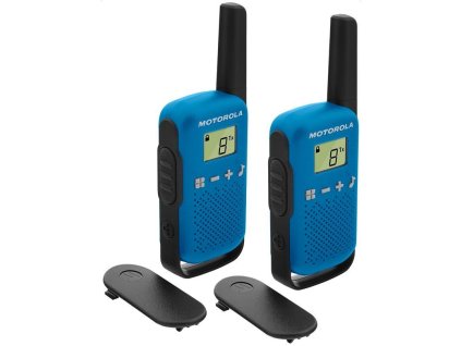 Vysílačka Motorola T42, 2 ks, modrá